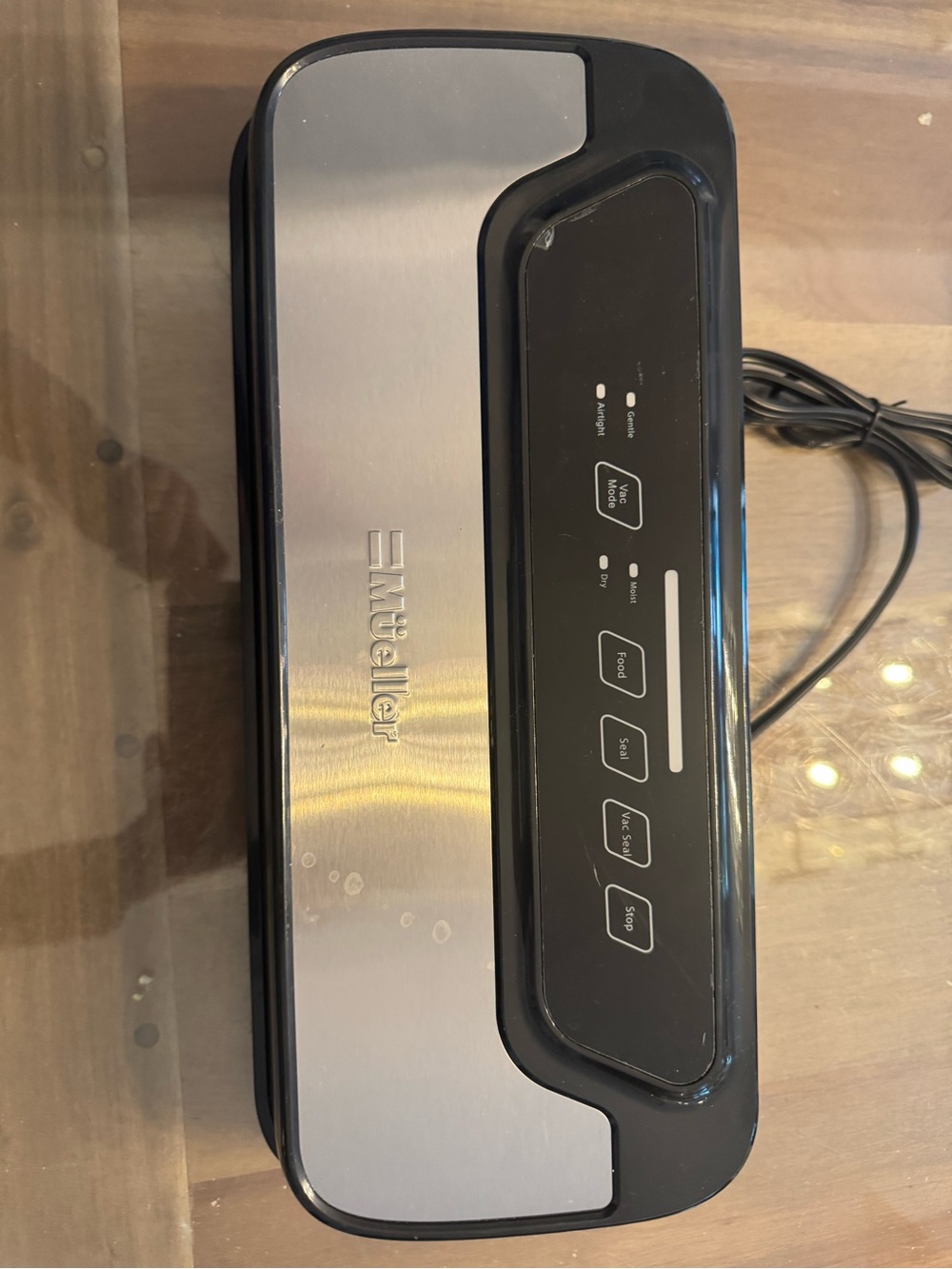 Mueller MV-1100 Vacuum Sealer – Open Box w/ Bags